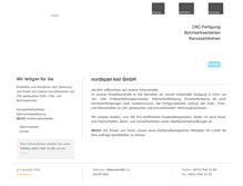 Tablet Screenshot of nordspan.de